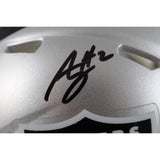 Ashton Jeanty Autographed Las Vegas Raiders Mini Helmet Beckett Witness 51010