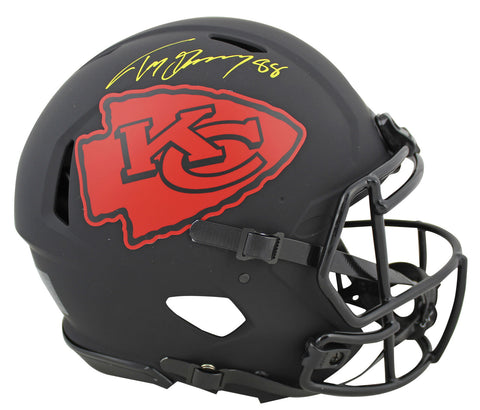 Chiefs Tony Gonzalez Signed Eclipse Full Size Speed Proline Helmet BAS Witnessed