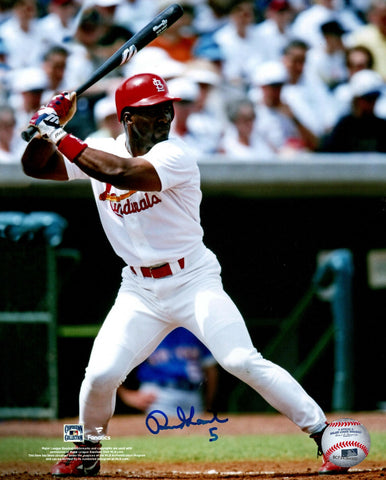 Cardinals All Star Outfielder RON GANT Signed 8x10 Action Photo #1 AUTO