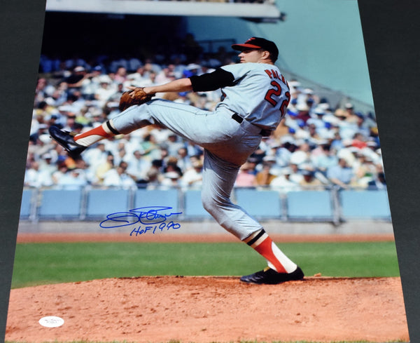 JIM PALMER AUTOGRAPHED SIGNED BALTIMORE ORIOLES 16x20 PHOTO JSA