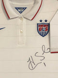 FRAMED HOPE SOLO AUTOGRAPHED SIGNED USA SOCCER JERSEY FANATICS HOLO