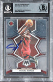 Raptors Pascal Siakam Authentic Signed 2021 Panini Mosaic #63 Card BAS Slabbed