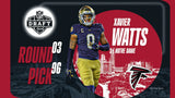 Xavier Watts Signed Atlanta Falcons Jersey (JSA) Ex-Notre Dame Defensive Back