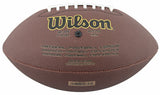 Bengals Joseph Ossai Signed Wilson Super Grip Football W/ Case BAS Witnessed