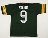 Christian Watson Signed Packers Jersey (Beckett) Green Bay 2022 2nd Round Pk W.R