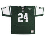 Darrelle Revis Signed New York Jets Mitchell & Ness Green NFL Jersey