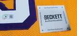 Gail Goodrich Signed Los Angeles Lakers Jersey (Beckett COA)1972 NBA Champ Guard