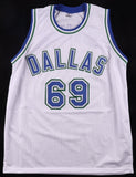 Dennis Rodman Signed Dallas Mavericks Jersey (JSA) The Jersey the NBA Banned