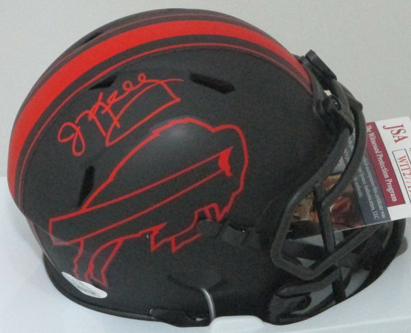 Bills Hall of Famer JIM KELLY Signed Riddell ECLIPSE Spd Mini Helmet AUTO - JSA