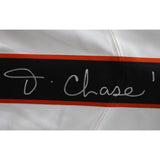 Ja'Marr Chase Autographed Cincinnati Bengals Nike White Vapor Beckett 47986