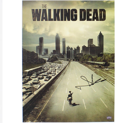 Norman Reedus Signed The Walking Dead Season 1 Unframed 18x24 Poster