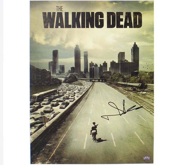 Norman Reedus Signed The Walking Dead Season 1 Unframed 18x24 Poster