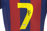David Villa Signed Barcelona F C Nike Jersey (Beckett) Spanish National Team