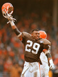 Hanford Dixon Signed Cleveland Browns Jersey (GTSM) 3xPro Bowl Defensive Back