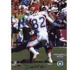 Dante Hall Signed Kansas City Chiefs Unframed 8x10 NFL Pro Bowl Photo - Backside
