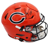 Jay Cutler Signed Chicago Bears SpeedFlex Authentic Alternate Orange NFL Helmet