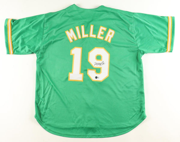 Mason Miller Signed Sacramento Athletics Jersey (Beckett)Oakland A's Star Closer
