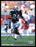 Charles Woodson Autographed 8.5x11 Magazine Page Photo Raiders Beckett BS12734
