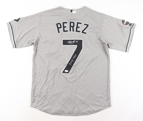 Timo Perez Signed Chicago White Sox Majestic Jersey Inscribed "2005 - WSC" (JSA)
