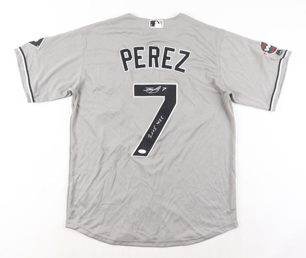 Timo Perez Signed Chicago White Sox Majestic Jersey Inscribed "2005 - WSC" (JSA)