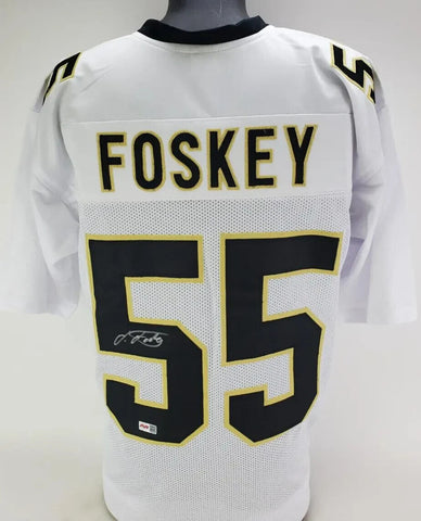 Isaiah Foskey Signed Saints Jersey (PIA) New Orleans 2023 2nd Round Pick / Edge