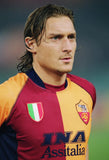 Francesco Totti Signed A. S Roma Soccer Jersey (Beckett) Attacking Midfielder