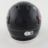 Brian Urlacher Signed Bears Speed Mini Helmet Inscribed "HOF 18" (Beckett Holo)