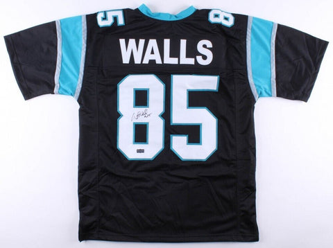 Wesley Walls Signed Carolina Panthers Jersey (Radtke COA) 5xPro Bowl Tight End