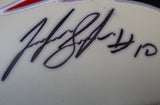 Josh Gordon Autographed/Signed New England Patriots Logo Football JSA 59382