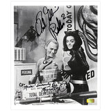 Frank Gorshin, Lee Meriwether Autographed Batman Riddler and Catwoman 8x10 Photo