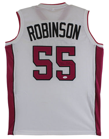 Duncan Robinson Authentic Signed White Pro Style Miami Vice Jersey JSA Witness