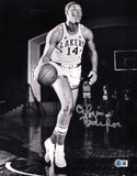 Elgin Baylor Autographed 11x14 Photo Los Angeles Lakers Beckett BAS QR #SB30682