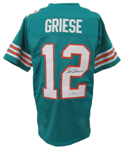 Bob Griese Signed/Autographed Dolphins Custom Jersey Beckett 159707