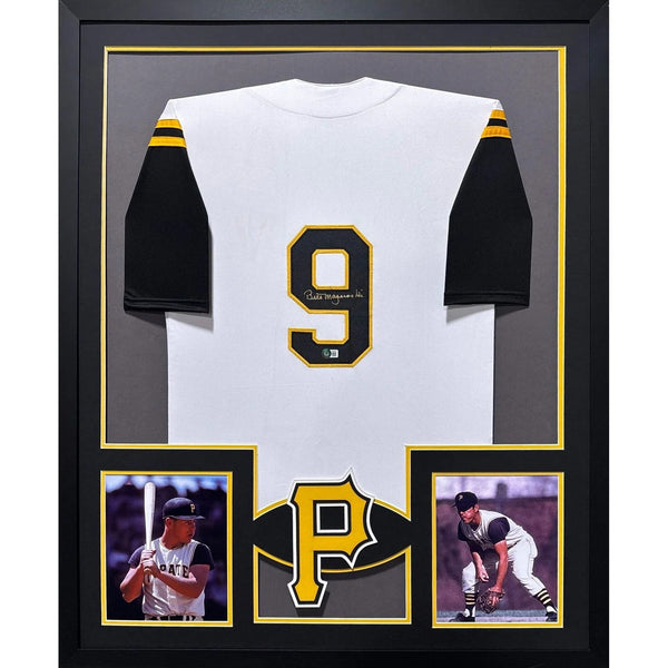 Bill Mazeroski Autographed Signed Framed Pittsburgh Pirates Jersey BECKETT