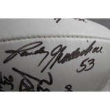 Red Miller Morton +13 Signed Denver Broncos 1977 Team Football Beckett 55438