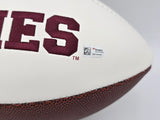 Johnny Manziel Autographed Texas A&M Logo Football 12 Heisman Fanatics ZZ0142397