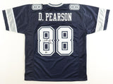 Drew Pearson Signed Dallas Cowboys Jersey Inscribed "HOF 21" (Beckett)All Pro WR