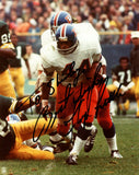 Floyd Little Autographed/Signed Denver Broncos 8x10 Photo Personalized 57873