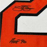FRAMED Signed JIM PALMER 35x39 Baltimore White Jersey JSA COA Auto