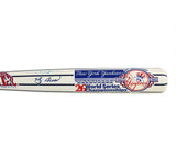 Yogi Berra and Reggie Jackson Signed New York Yankees Cooperstown Blonde MLB Bat