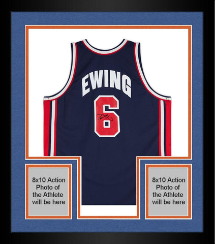 Autographed Patrick Ewing Knicks Jersey Fanatics Authentic COA Item#13444012