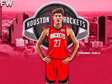 Reed Sheppard Signed Houston Rockets Jersey (Beckett) 2024 #3 Overall Pick