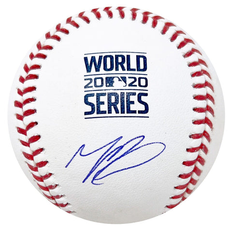 Mookie Betts Los Angeles Dodgers Signed Official 2020 World Series Baseball JSA