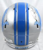 David Montgomery Autographed Detroit Lions F/S Speed Helmet - Beckett W Hologram