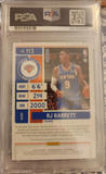 2019 20 Contenders Optic #113 RJ Barrett RC SP Red Wave Autograph PSA 10