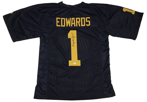 Braylon Edwards Signed Michigan Wolverines Jersey