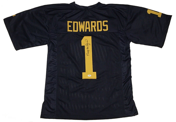 Braylon Edwards Signed Michigan Wolverines Jersey