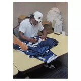 LaVar Arrington Signed/Auto Blue Penn State Custom Football Jersey JSA 190581