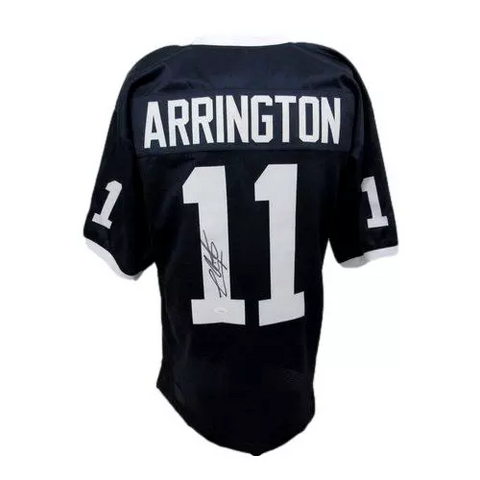 LaVar Arrington Signed/Auto Blue Penn State Custom Football Jersey JSA 190581