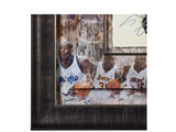 Shaquille O'Neal Autographed Career 36 x 36 Tegata
